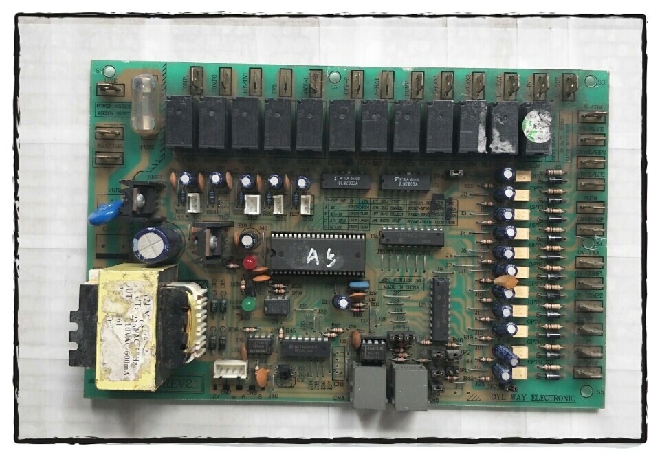 McQuay central air conditioning motherboard MAC-A B MCH03A REV2 1 V2 0