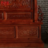 Dongyang Woodcarvan Simplicity китайский стиль экрана перегородка Оригинальная режущая деревянная гостиная спальня двойная мобильная экрана сиденья
