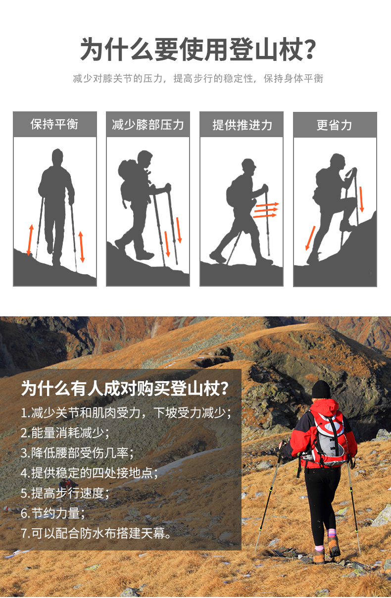 NH di chuyển khách hàng bên ngoài trekking sợi carbon cực khóa Khóa siêu nhẹ ống tay cầm thẳng bằng kính đi bộ gậy đi bộ carbon đi bộ 	gậy chỉ đường cho người mù	