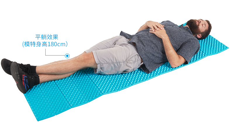 NH di động trứng đơn lồng nhôm màng lều ẩm pad pad siesta pad thiết bị cắm trại ngoài trời di động - Thảm chống ẩm / Mat / Gối xốp lót nền nhà