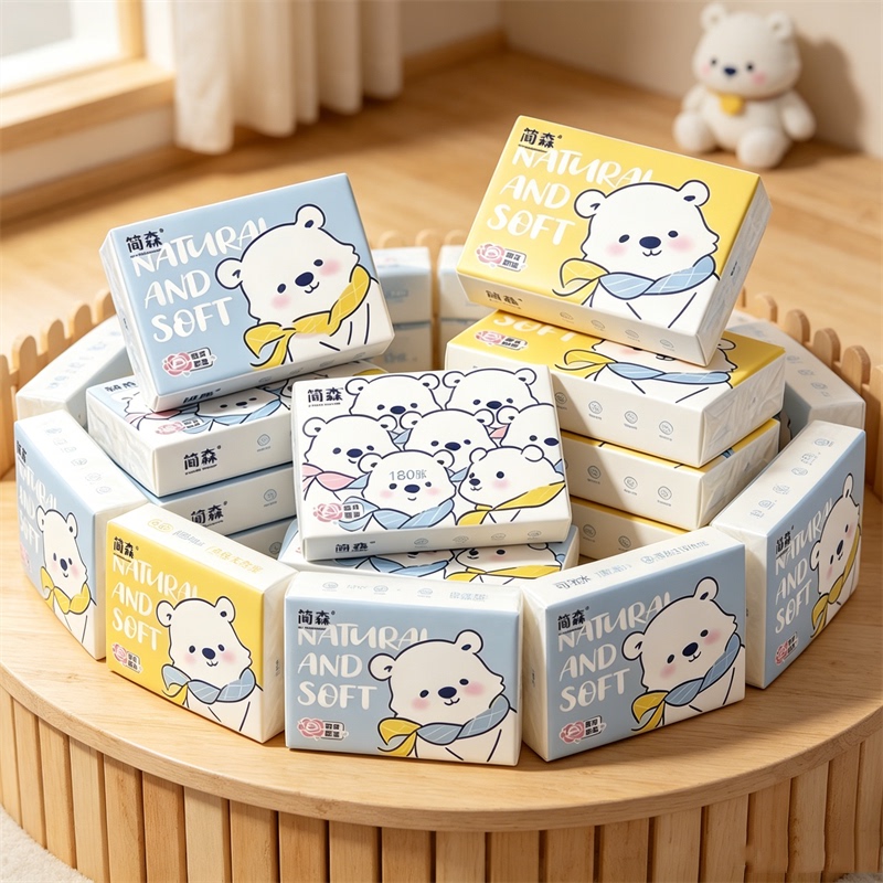 Tissue Paper, Napkins, Hand Wipes, Mobile Phone Stickers, Student Outdoor Travel Car Tissues, Household Facial Tissues, Toilet Paper