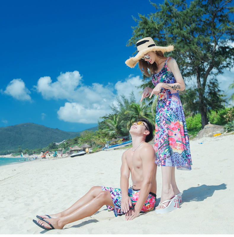 Cặp đôi mới bơi đồ bơi ngực nhỏ tụ tập gợi cảm bikini bikini ba mảnh áo tắm nữ thoải mái đi biển 	đồ đi biển đôi hà nội