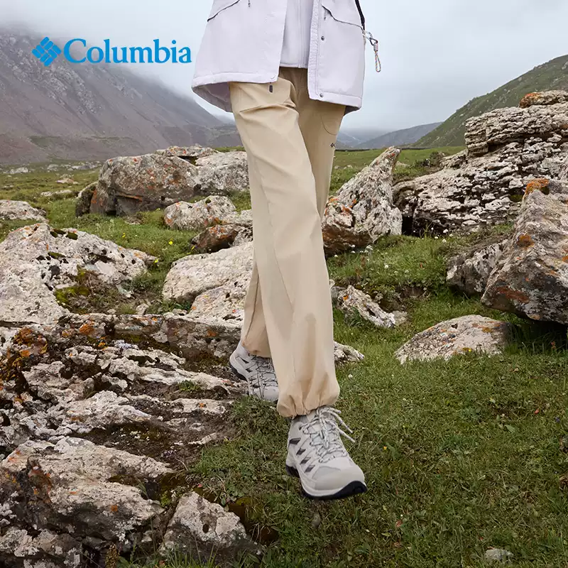 Columbia women's outdoor water-repellent sun protection quick-dry travel hiking pants ar2001