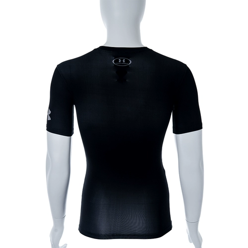 Under armour, мощная растяжимая спортивная футболка с коротким рукавом