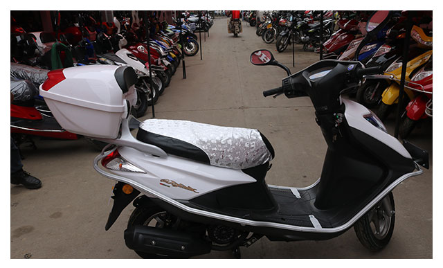 Wuyang Honda Công Chúa Nhỏ WH100T-G Scooter Cushion Cover Chống Nắng Kem Chống Nắng Ghế Da Bìa vỏ yên xe máy