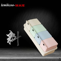 Linmiku Wheat straw seasoning cans Seasoning bottles and cans set Kitchen seasoning salt cans Seasoning cans Seasoning boxes
