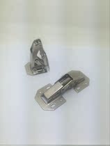 Thickened surface-mounted cabinet wardrobe door spring hinge Bridge hinge Marbles hinge Free opening cabinet door hinge