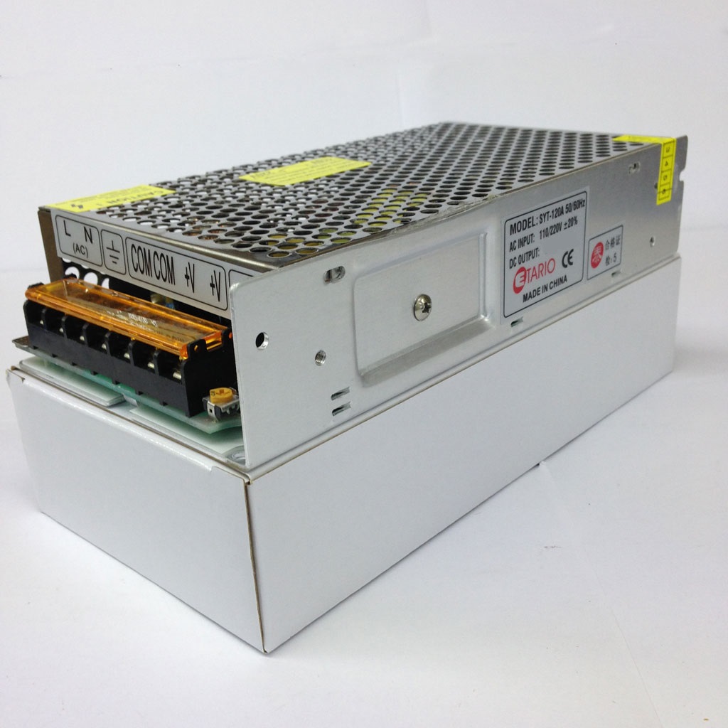 Youtai 24V5A switching power supply to the radio centralized power supply 220v turns DC24v DC transformer rail motor