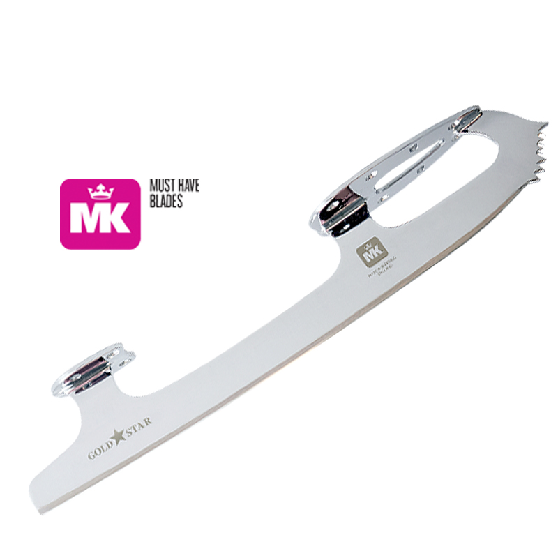 British MK figure skating knives imported advanced GOLDSTAR Gold Star free skating knives jump around