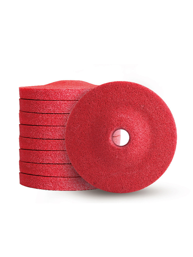 Full Nylon Wheel Stainless Steel Fiber Wheel 100 Angle Grinder Polishing Disc Metal Rust Removal Scratch Repair Polishing Disc