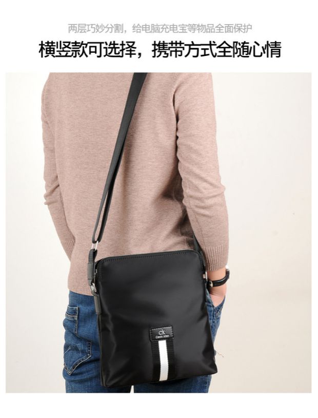 CK túi ngực mới túi nam bình thường đeo vai thể thao nhỏ đeo chéo ba lô thanh niên Messenger túi nam túi chống sốc