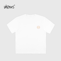 uhznus SS2019 summer lovers t-shirt mens short-sleeved European and American fashion brand street round neck printing new