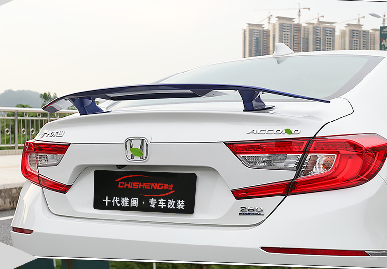 Mười thế hệ của Accord đuôi Honda New Accord dành riêng cho xe cố định không cánh không sửa đổi không cánh không sửa đổi Cánh gió ô tô đẹp