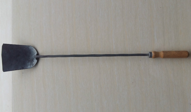 Thìa dài thêm tay dài xẻng sắt nấu bếp nấu xẻng nhỏ rèn sắt xẻng nồi xẻng carbon - Phòng bếp chảo rán