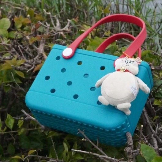 Popular 2026 Shoulder Bag, Beach Bag, Eva Beach Bag, DIY Handle, Color-Blocking, Waterproof Hole-In-The-Wall Beach Bag