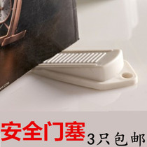 Household silicone door stopper door stopper door barrier windproof card door Child door stopper baby door wedge against top door
