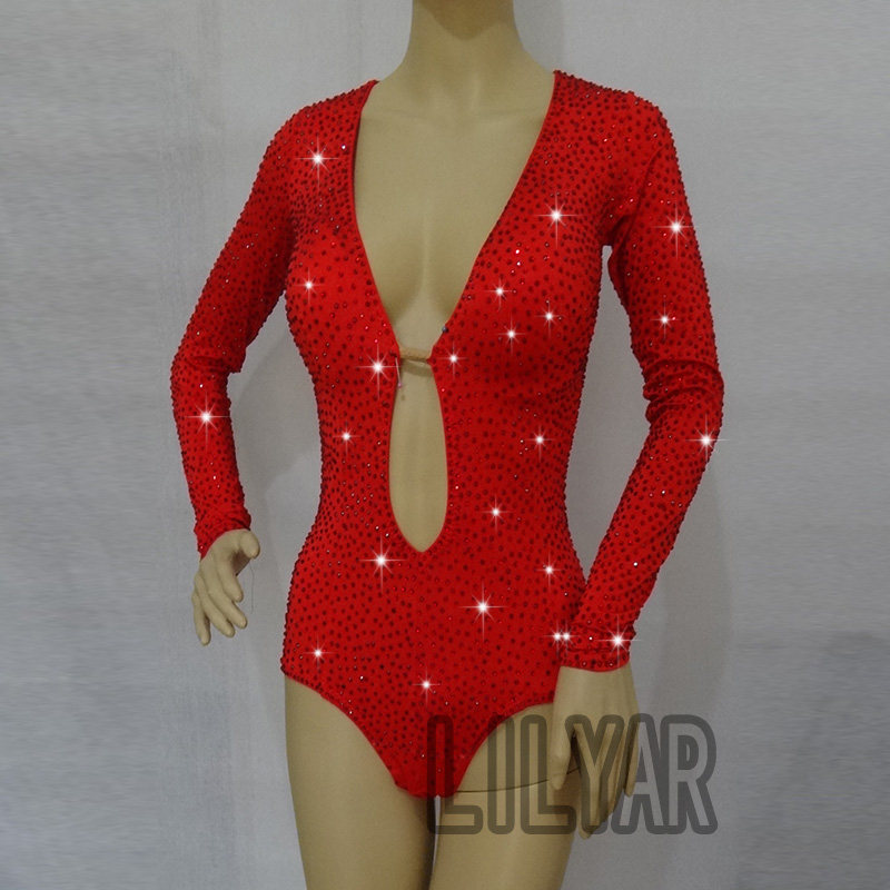 Costume customization link salsa dance costume pole dance nightclub needs to shoot different quantities according to the price