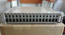 RAYPU RP-RACK-16 fiber optic transceiver frame (including 2 AC220 power supplies)