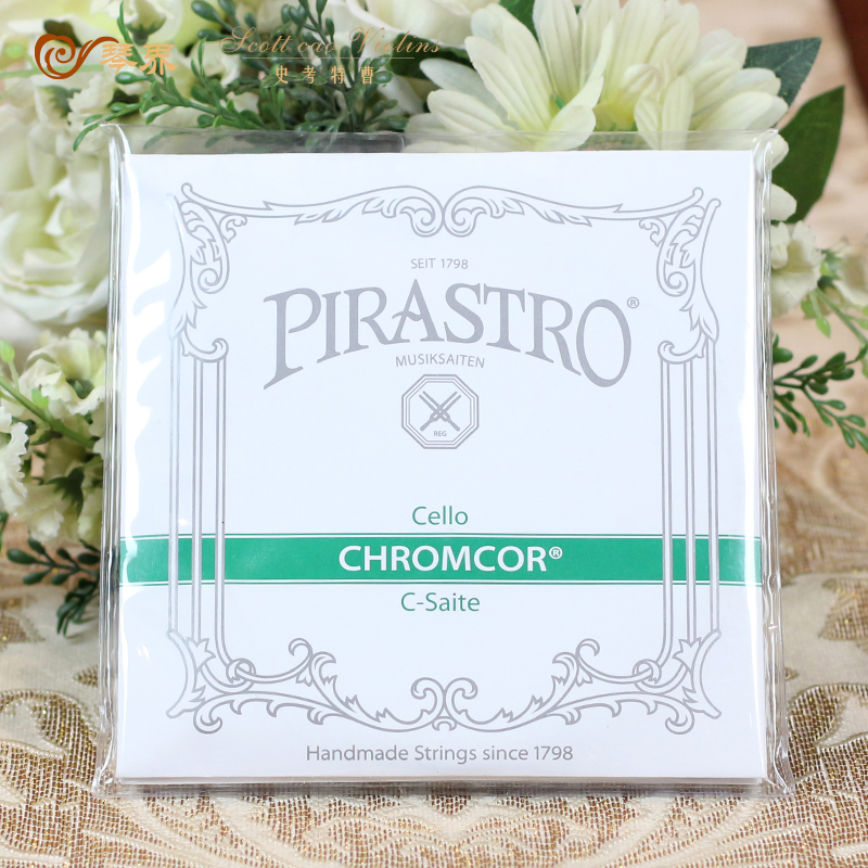 German PIRASTRO CHROMCOR Green bar cello strings cellist with strings ADGC set strings