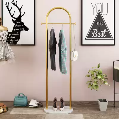 Nordic light luxury marble hanger modern simple hanger bedroom Net red living room creative floor coat rack