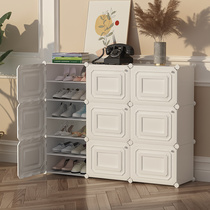 Simple shoe rack for domestic economy Type of putting small doorway dust-proof containing deity Dormitory Room Good-looking Multiple Shoe Cabinet