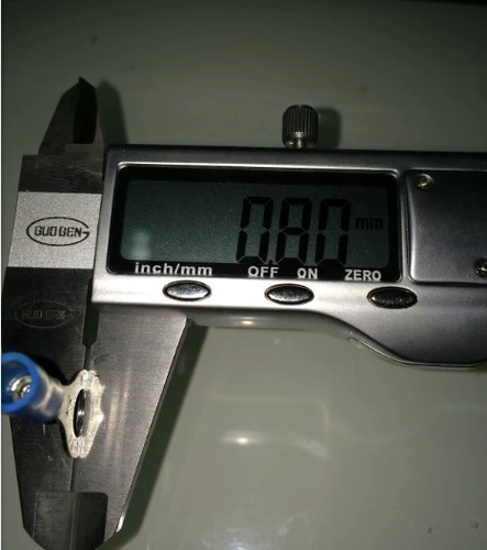 Круглая преоделенная терминальная терминала RV2-6 Терминальная терминальная толщина медь.