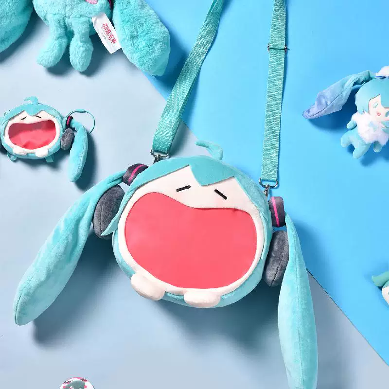 Новая продукция bilibili: сумка на плечо Hatsune Miku маленького размера, через плечо, двухмерная женская сумка, рюкзак
