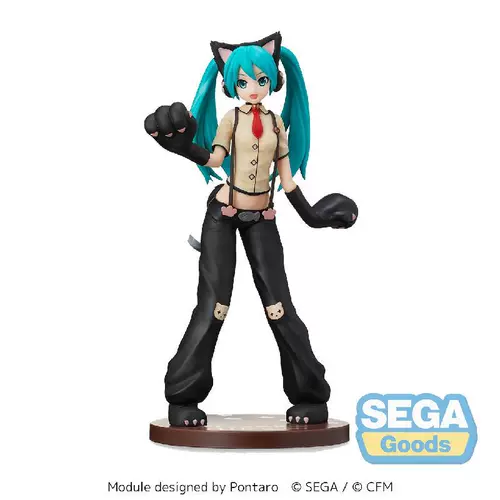Spot Bilibili Sega SPM VOCALOID Hatsune Miku Cat Scenery Model Reprint