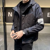 Камуфляжная трендовая универсальная осенняя куртка, коллекция 2021, в корейском стиле, простой и элегантный дизайн