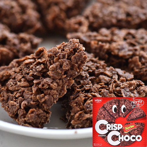 Оригинальный импорт Японии Riqing Cisco Milk Chocolate пшеница хрустящая кросс -кукурузная кукурация 49 г закусок пищи