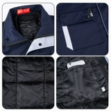 Демисезонный износостойкий утепленный комбинезон, удерживающий тепло пуховик