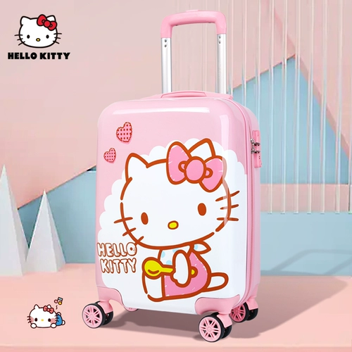Hello Kitty, универсальный чемодан, мультяшная сумка для принцессы, 18 дюймов