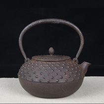 Japanese iron pot Produced by Southern Japan Baoshoutang large shotgun Maru type old iron pot Produced by Southern Japan Baoshoutang