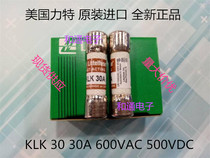 KLK 30 Fast Fuse Fuse ceramic 10X38 American Littelfuse 30A 600V