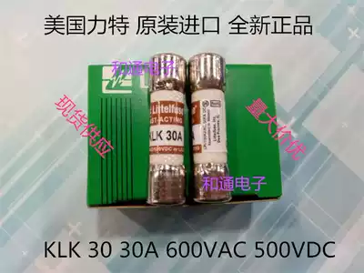 KLK 30 Fast fuse fuse Ceramic 10X38 United States Littelfuse 30A 600V