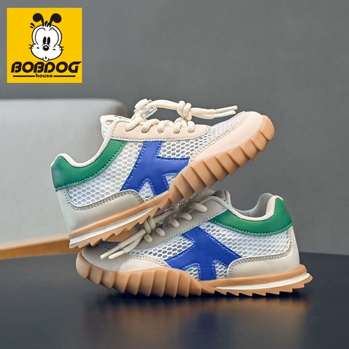 Туфли для мальчиков, летняя сетчатая детская спортивная обувь, 2023