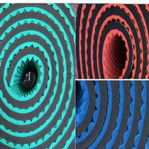 5CM color rubber-plastic egg cotton with adhesive self-adhesive flame retardant B1 rubber-plastic wave cotton sound insulation and heat preservation