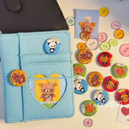 Антикварный значок для украшения ноутбука m5, 25 мм, мини-бар, милый декоративный значок для ноутбука Rilakkuma, доступная цена