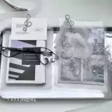 Высококачественная серебряная скрепка для банкнот, креативная упаковка, высококачественная декоративная фиксированная закладка для блоггера в том же стиле