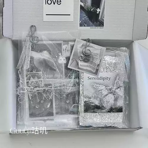 Высококачественная серебряная скрепка для банкнот, креативная упаковка, высококачественная декоративная фиксированная закладка для блоггера в том же стиле