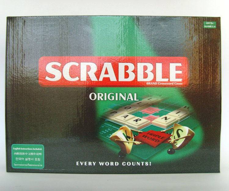 Puzzle Tabletop Game 5-99 raises single word volume Scrabble English Alphabet Spelling game Toys