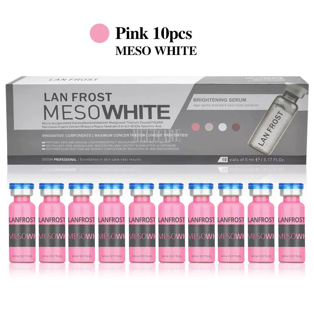 [Набор сыворотки Meso White BB крема Glow лица Сыворотка для лица отбеливание золото]