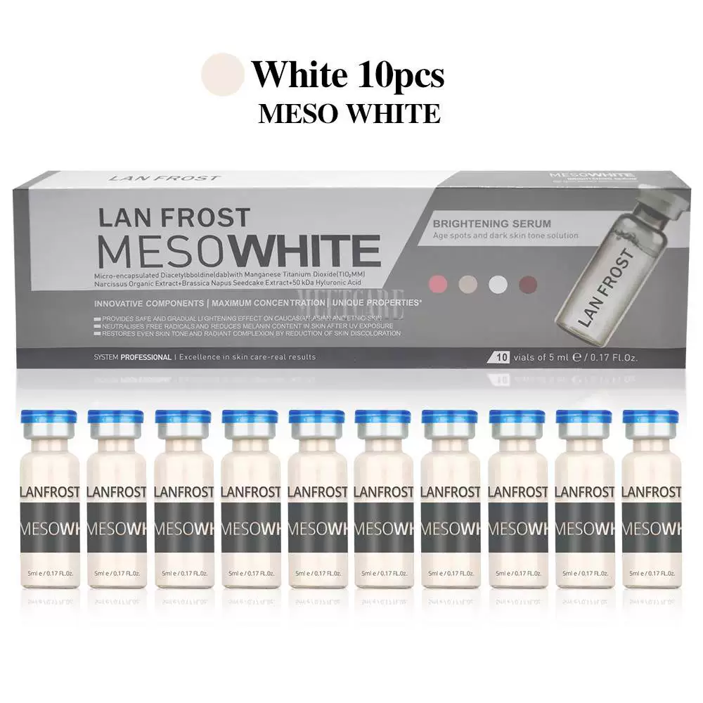 [Набор сыворотки Meso White BB крема Glow лица Сыворотка для лица отбеливание золото]