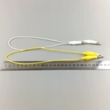 Crocodile Clamp Красный и черный сочетая пара маленького железного крокодилового зажима питания питания держателя шнура для шнура тестовый зажим 1 Юань/Пара