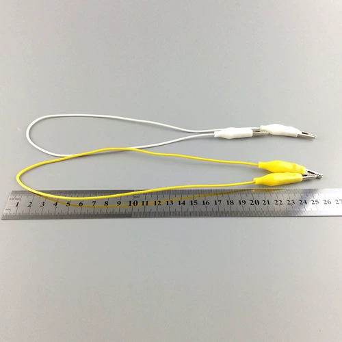 Crocodile Clamp Красный и черный сочетая пара маленького железного крокодилового зажима питания питания держателя шнура для шнура тестовый зажим 1 Юань/Пара