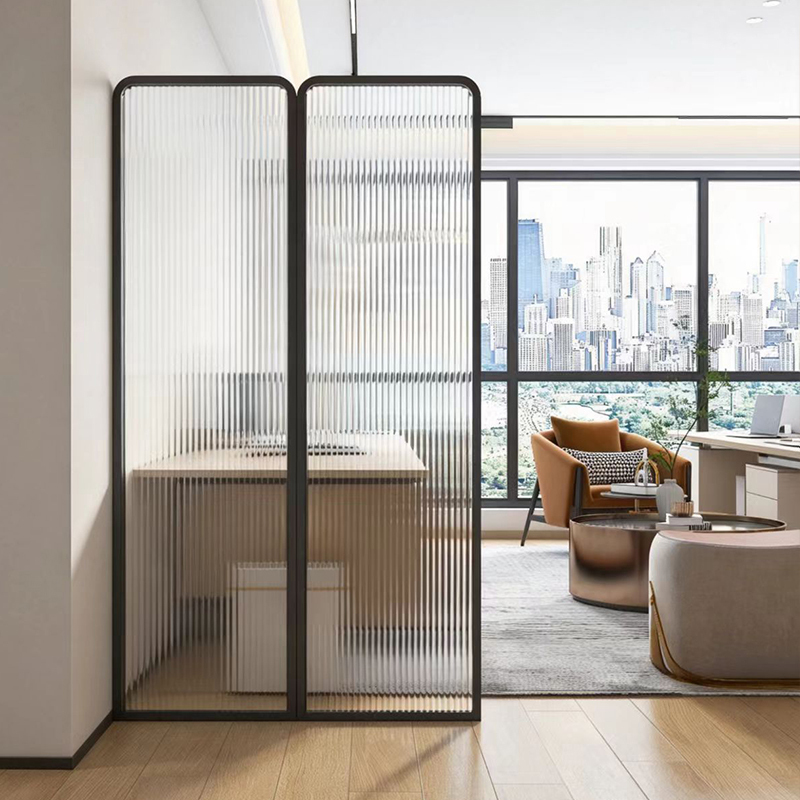 Office Glass Entrance Screen, Washbasin, Foldable, Movable, No-Drill Dining Room Stainless Steel Partition Office Glass Entrance Screen, Washbasin, Foldable, Movable, No-Drill Dining Room Stainless Steel Partition