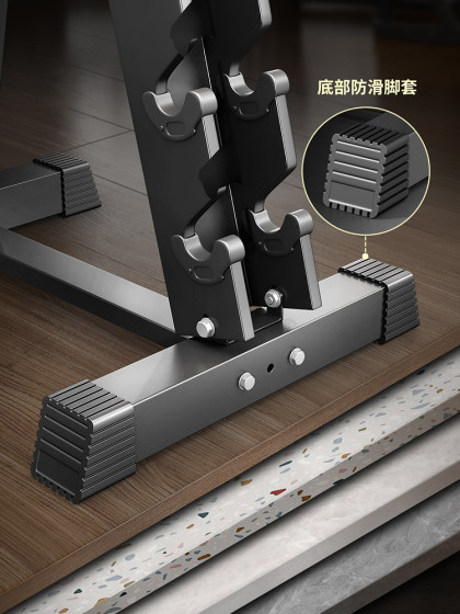 Doniuz Dumbbell Rack for Home and Commercial Use, Iron-Made Universal Multi-Layer Storage Stand for Dumbbells