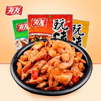 有友 Squid Sipcy вкус случайный сразу же закуски морепродуктов. Маленькая упаковка 158 г