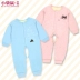 Baby Kangaroo Shire Baby One Piece Baby Plus Velvet Siamese Quần áo ấm cho bé Xiêm mùa đông bộ hoạt hình bé trai Áo liền quần