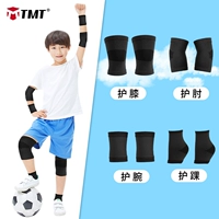 Трикотажный легкий и тонкий комплект, наколенники, налокотники, черные напульсники